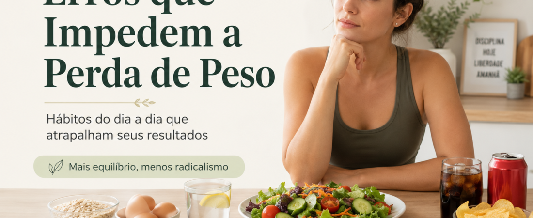 Erros que Impedem a Perda de Peso e Como Corrigir na Rotina.